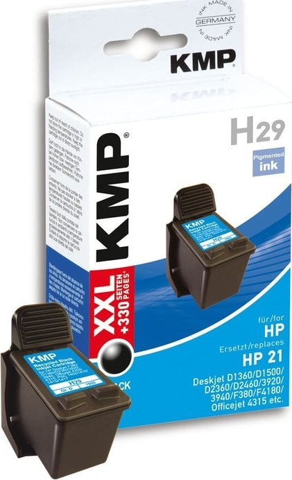 Kartutëzë boje KMP H29, zëvendëson HP 21, e zezë