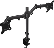 Mbajtëse tavoline Endorfy Atlas Double për 2 monitorë, 27", e zezë
