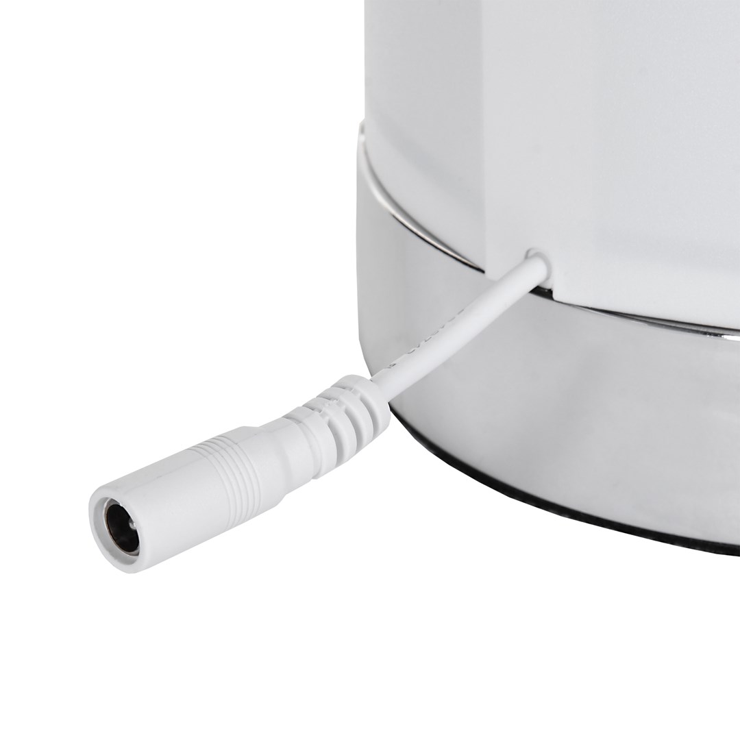 Lampë tavoline Activejet AJE-CERES, LED dekorative, RGB 200lm, e bardhë