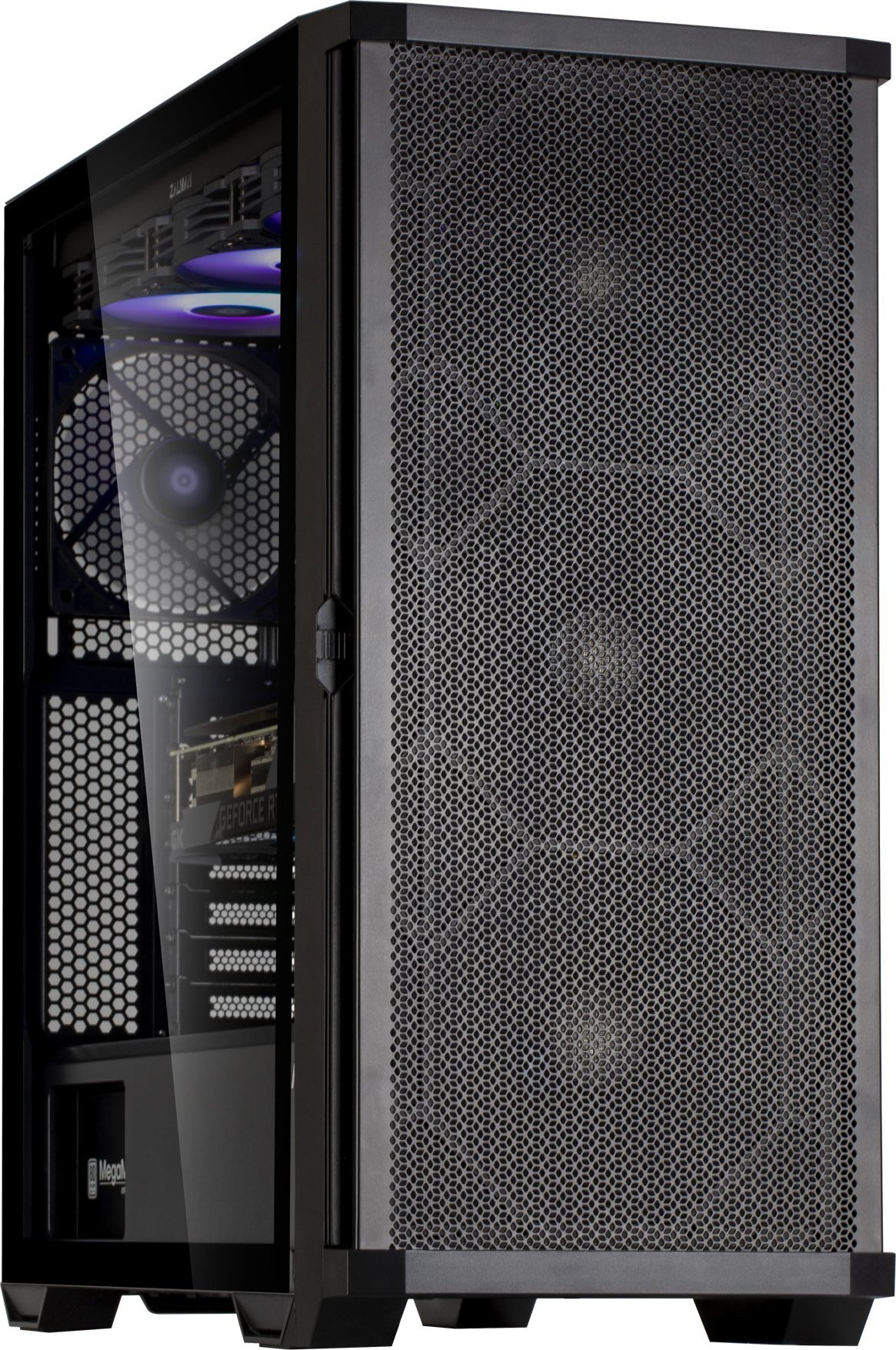 Kutia PC Zalman Z10, MIDI Tower, ATX mATX Mini ITX, e zezë