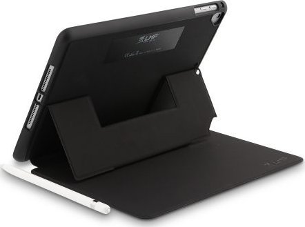 Mbulesë tablet LMP ProtectCase për iPad, me kapak magnetik, mbajtëse për Apple Pencil, e zezë