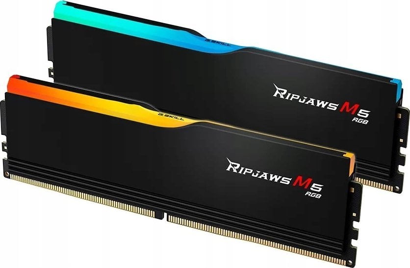 Memorie G.Skill Ripjaws M5 RGB, DDR5, 32 GB, 6000 MHz, CL36, F5-6000J3648D16GX2-RM5RK