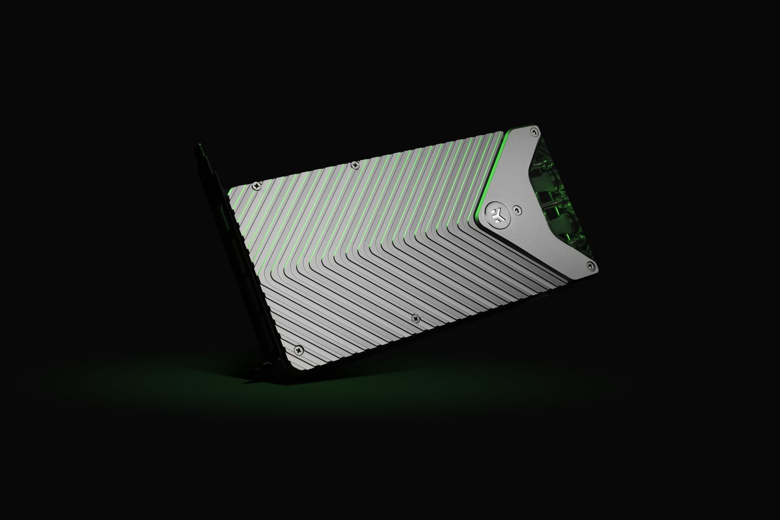 Backplate për kartë grafike EK Water Blocks EK-Quantum Vector FE RTX 3080, alumini, argjendtë