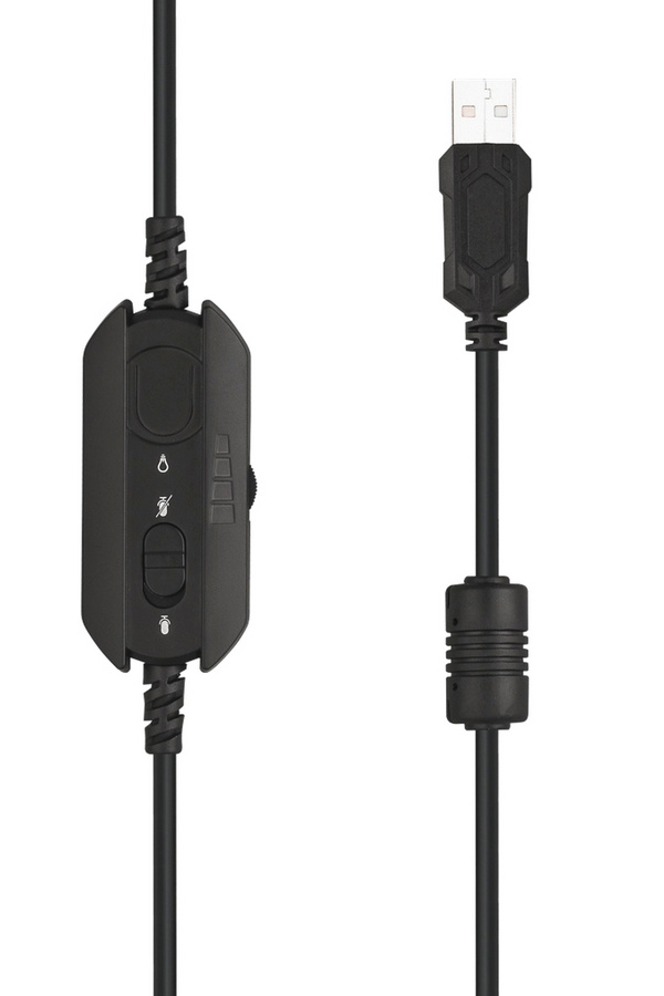 Kufje DEFENDER COSMO PRO 7.1, USB, 2.1m, RGB, të zeza