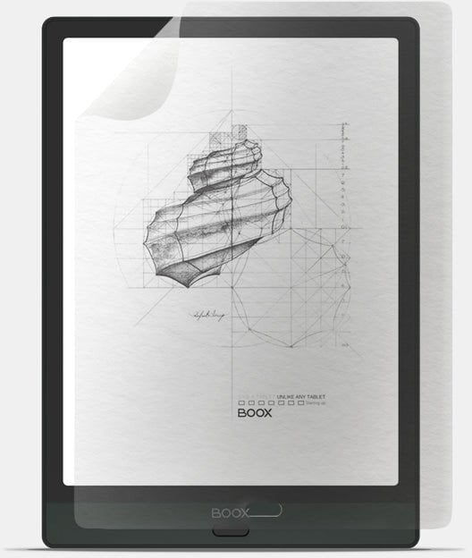 Заштитна фолија Doodroo DDBOOXNOT23 за Onyx BOOX Note 2 и Note 3, ефект хартија, транспарентна