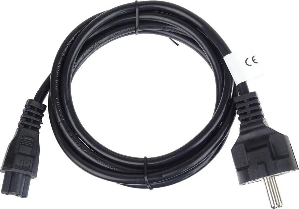 Kabllo rryme CABLEXPERT 1.8m, 3 pin, 220/230V, e zezë