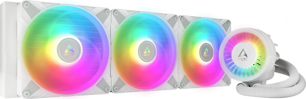 Ftohës CPU ARCTIC Liquid Freezer III 420 A-RGB, A-RGB, i bardhë