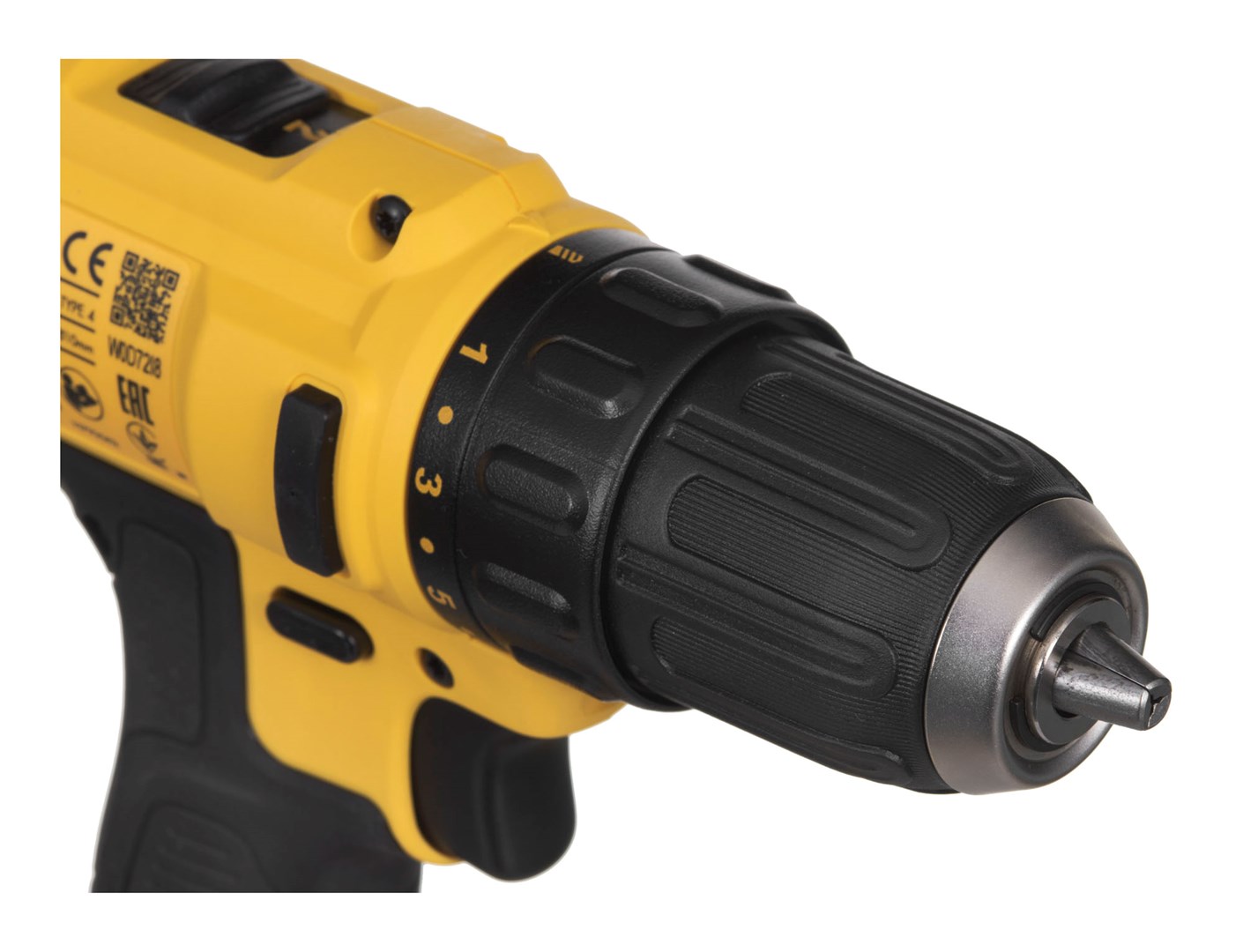 Trapano kaçavidë pa kabllo DeWALT DCD710D2, 10.8V, Li Ion, i verdhë