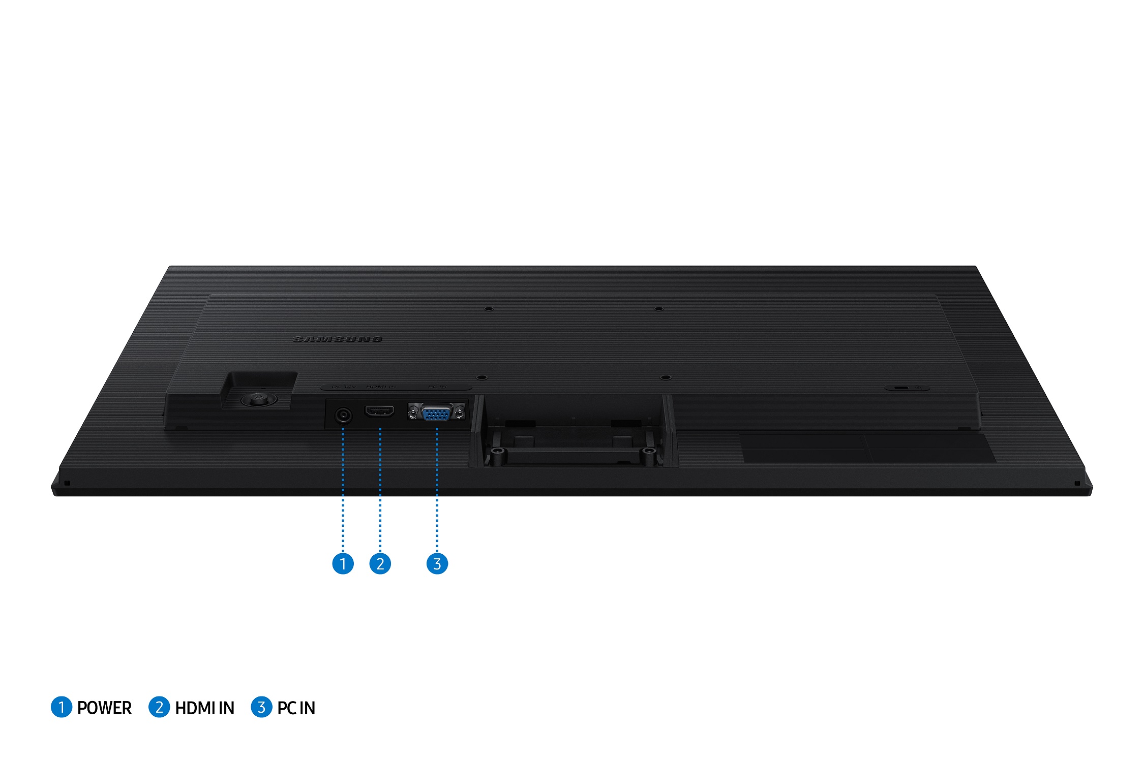 Monitor Samsung LS24D300, 24", Full-HD, 75Hz, i zi