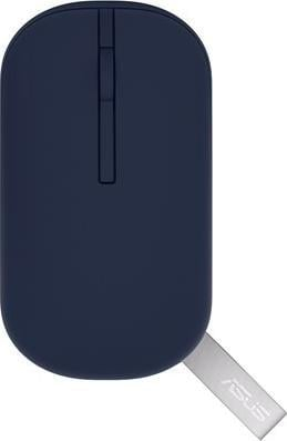 Maus Asus Marshmallow, wireless, Bluetooth, USB, i kaltërt