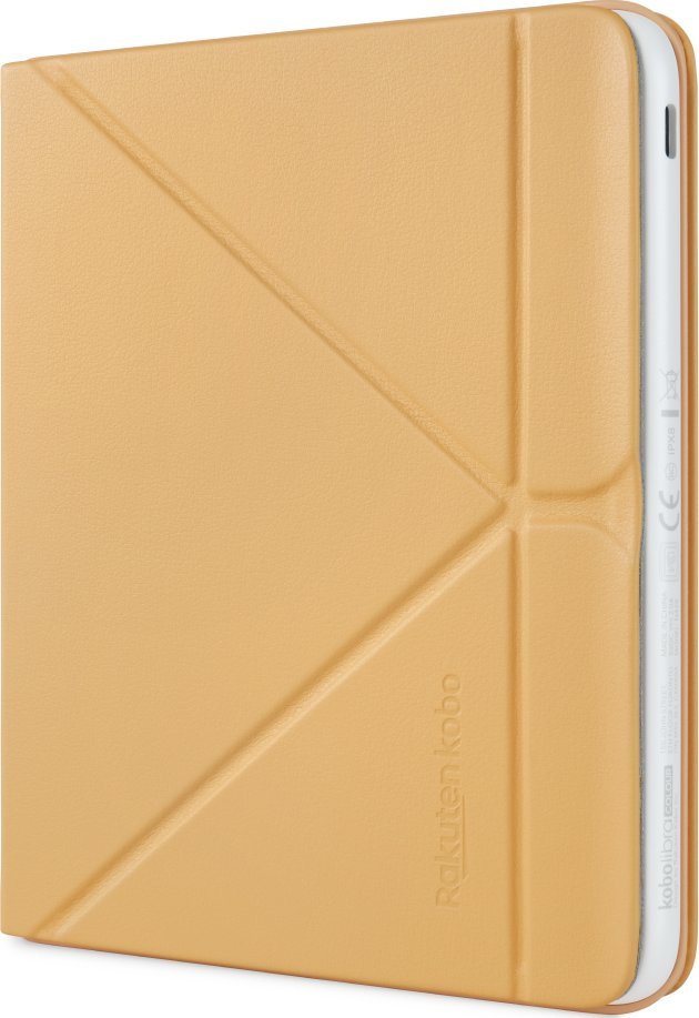 Mbulesë SleepCover për eReader Kobo Libra Colour, me kickstand, e verdhë Butter