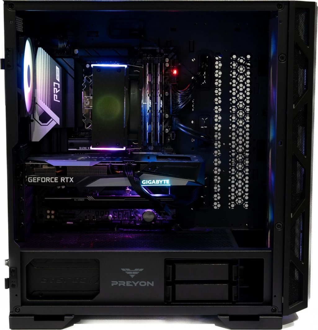 Kompjuter Nest PRO 800 ARGB Intel Core i5-13600K, 32 GB RAM, Nvidia RTX 4080 SUPER, 512 GB M.2 SSD, Windows 11 Pro