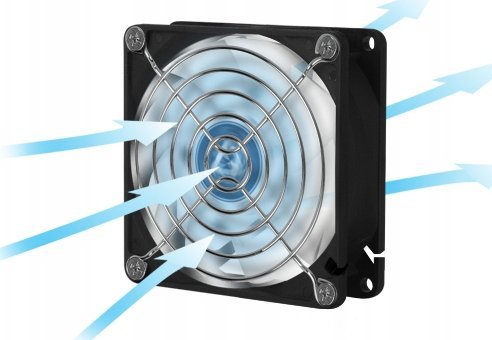 Rrjetë mbrojtëse ventilatori ARCTIC Fan Grill, 80mm, çelik i veshur me nikel, transparente