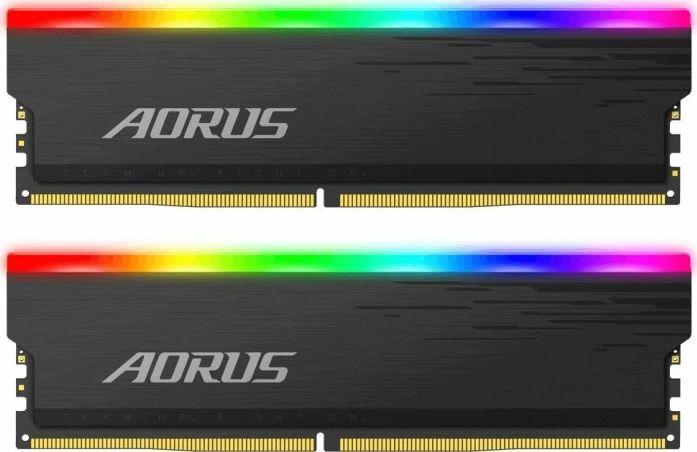Memorie Gigabyte AORUS RGB, DDR4, 16 GB, 3733 MHz, CL19, GP-ARS16G37