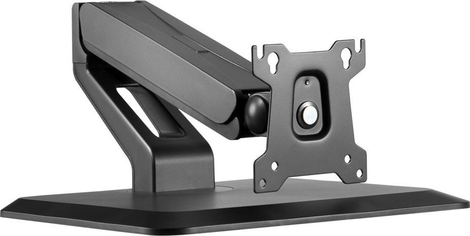 Stendë tavoline për monitor Techly ICA-LCD 35TS, 17"-32", rregullim lartësie, e zezë