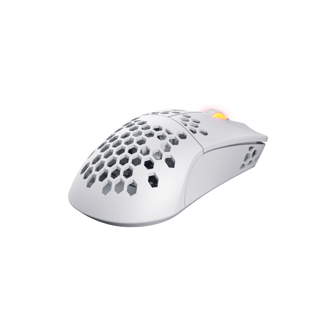 Maus gaming Hator Stellar Pro Wireless, 26000 DPI, 2.4GHz Bluetooth USB, i bardhë