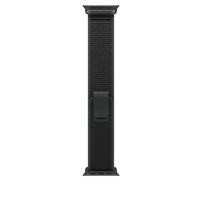 Apple Watch 49mm Loop, Black Trail Loop, Black Titanium Finish, S/M