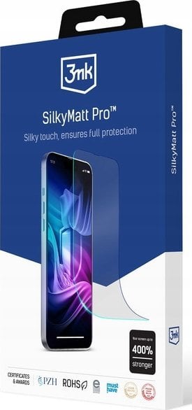 Folie mbrojtëse 3MK Silky Matt Pro për Google Pixel 9 Pro, mat, transparente
