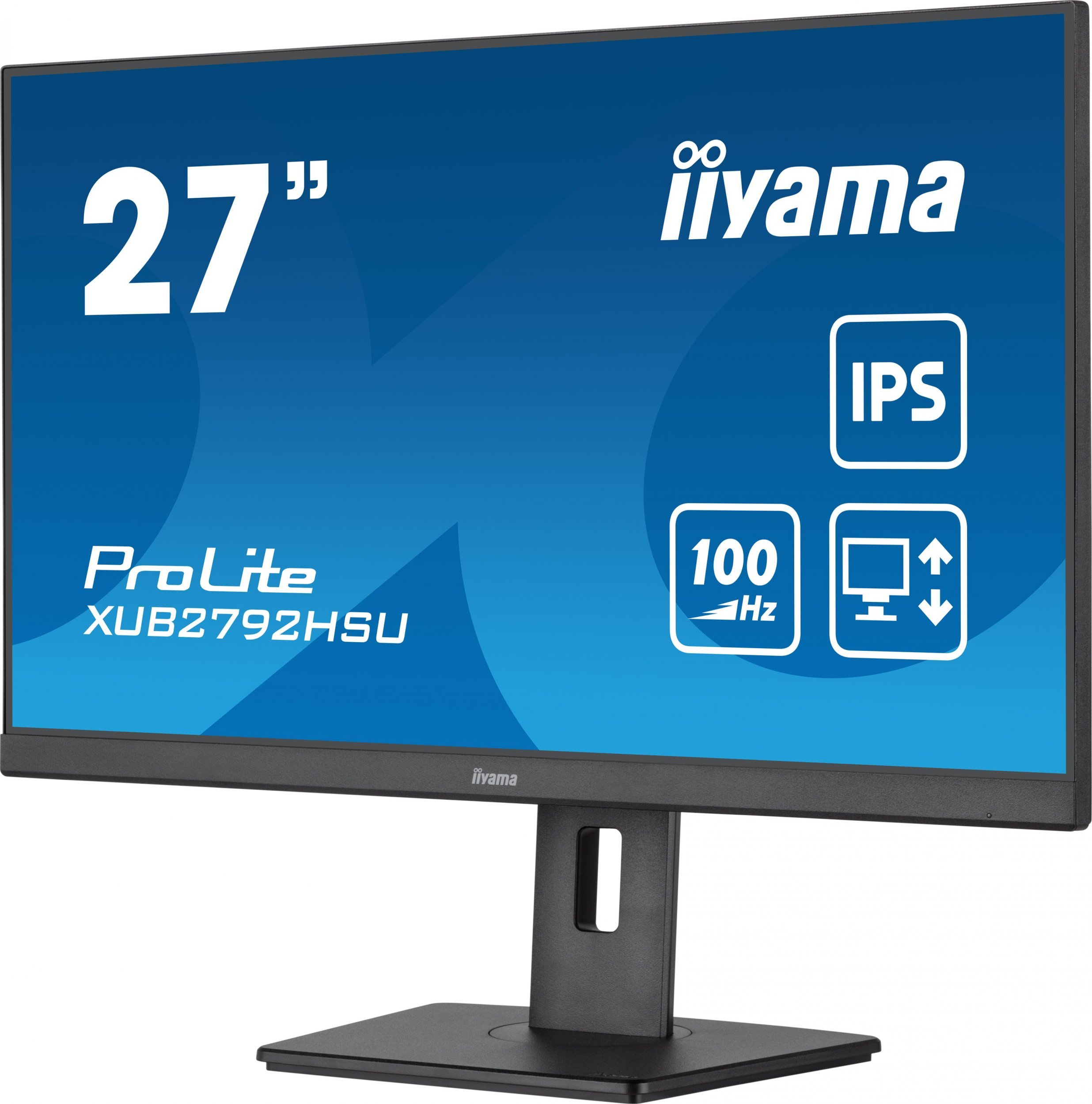 Monitor iiyama ProLite XUB2792HSU-B6, 27", 100Hz, Full HD, i zi
