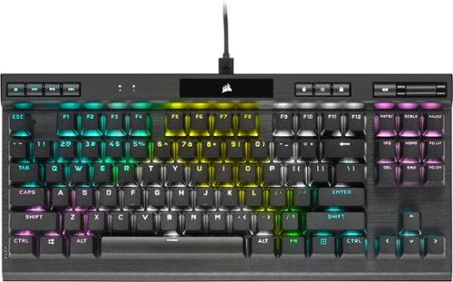 Tastierë gaming Corsair K70 RGB TKL Champion Series, optiko mekanike, USB C, e zezë