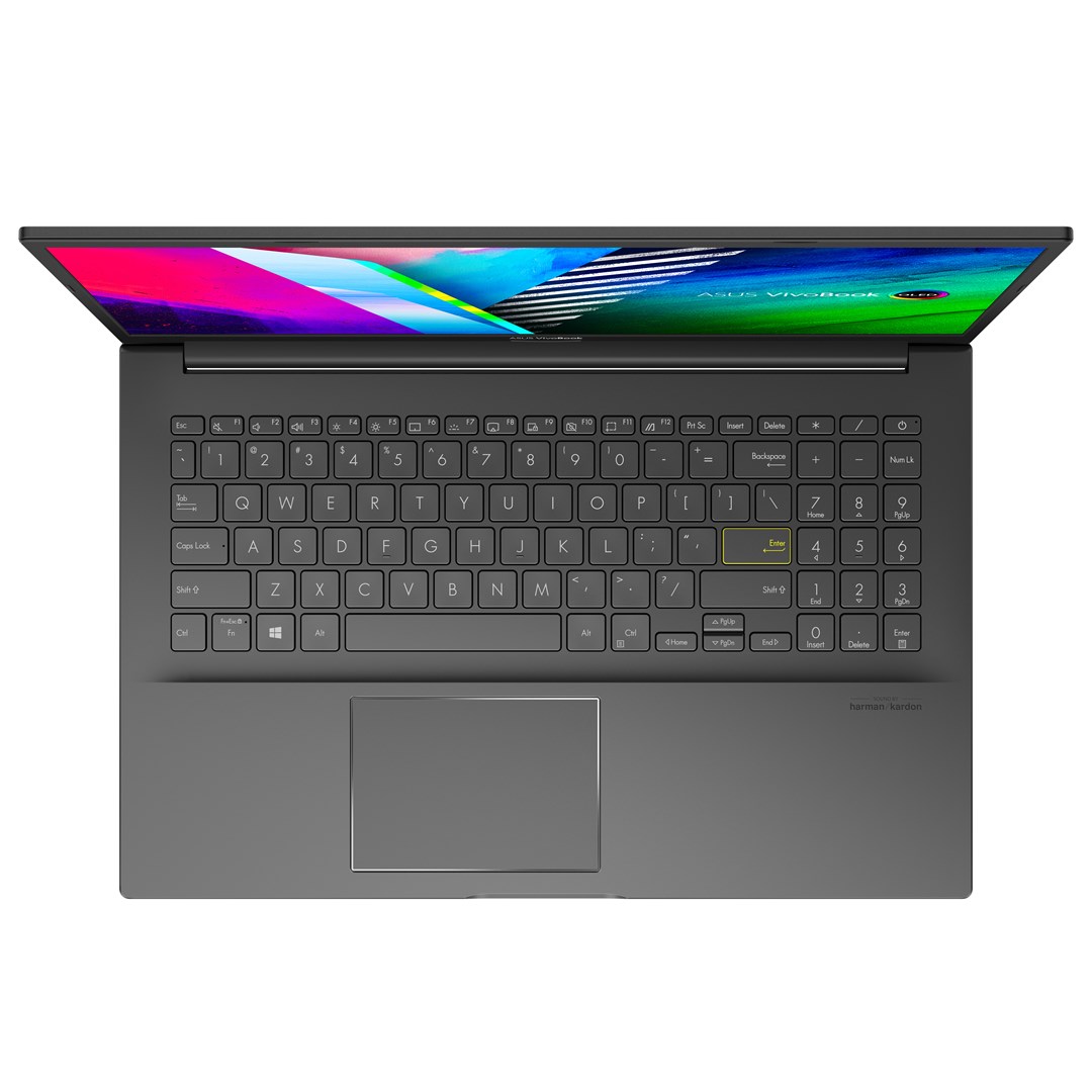 Laptop ASUS Vivobook 15 OLED K513EA-UH78, 15.6\", i7-1165G7, 16GB RAM, 1TB SSD, сив