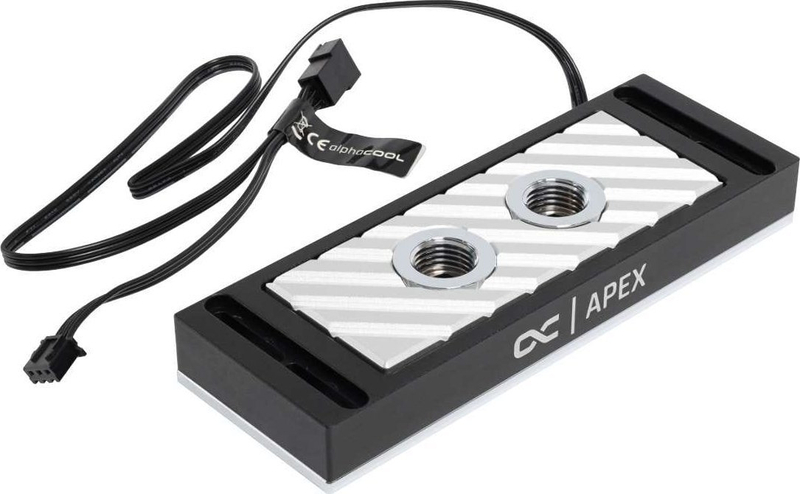 Ftohës uji për RAM Alphacool Apex RAM X4, argjendtë