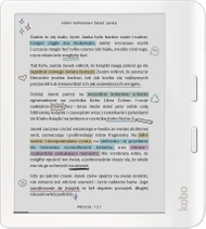 Lexues e-book Kobo Libra Color, 7", i bardhë