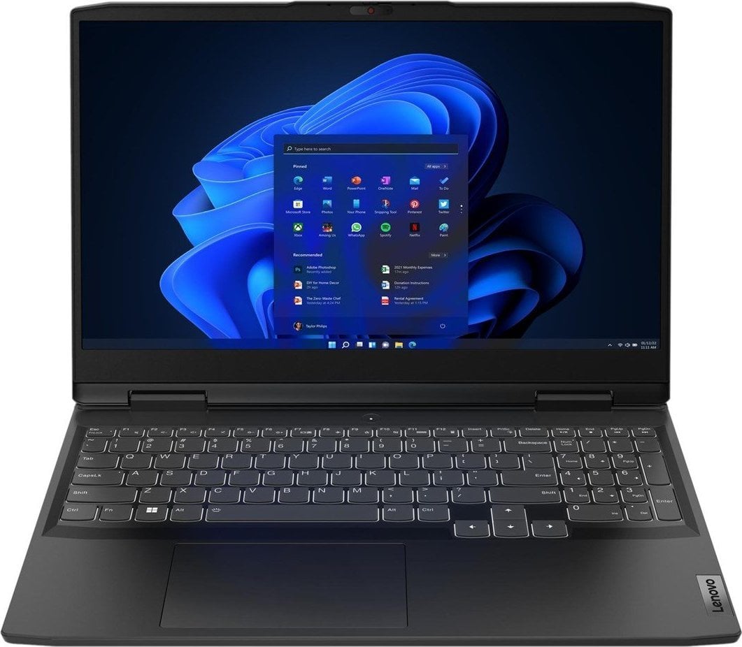 Laptop Lenovo IdeaPad Gaming 3 15ARH7, 15.6", Ryzen 5 7535HS, 16GB RAM, 512GB SSD, Nvidia GeForce RTX 3050