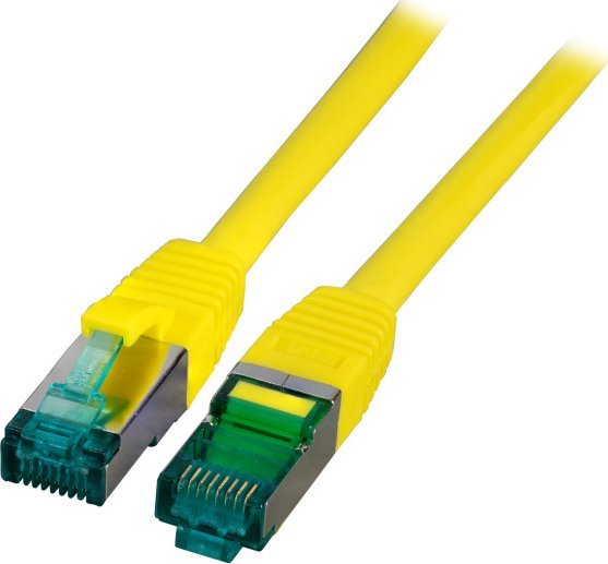 Kabllo rrjeti EFB RJ45, Cat.6A S/FTP, 0.15 m, e verdhë