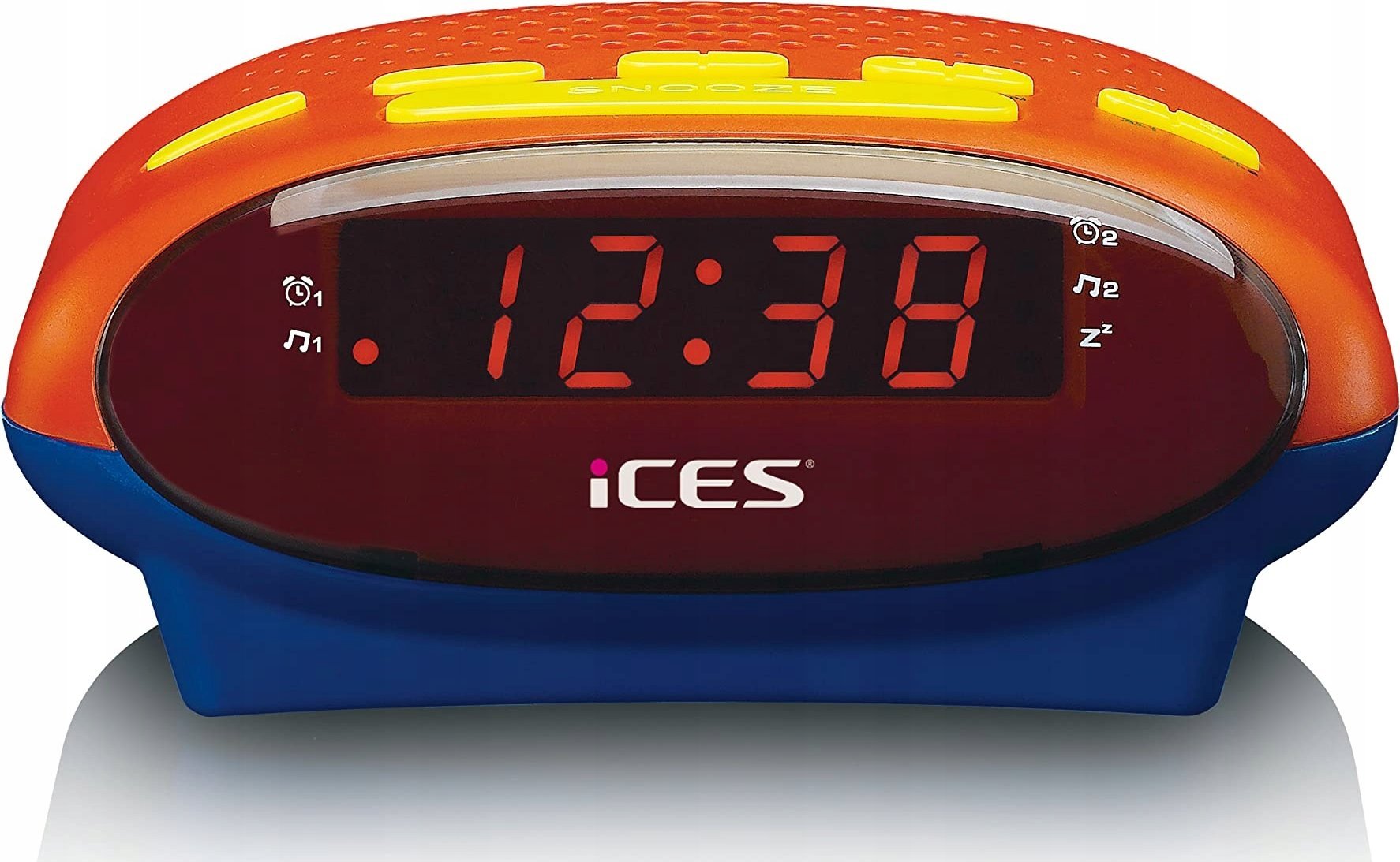 Radio orë Lenco ICR-210, FM, alarm, për fëmijë