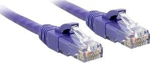 Kabllo rrjeti Lindy CAT 6, 7.5m, RJ45 UTP, vjollcë