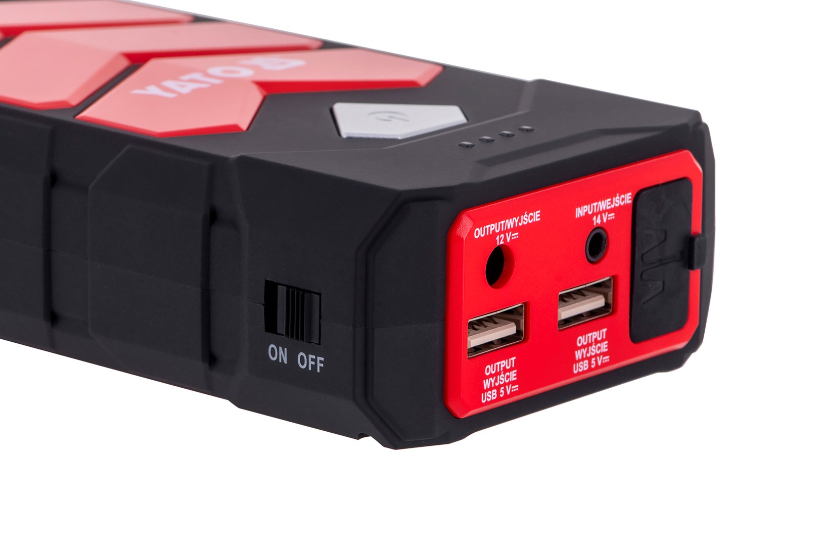 Startues makine me powerbank Yato YT-83081, 9000mAh, 12V, i zi e kuqe