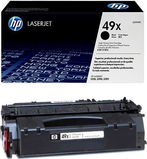 Tonera HP Q5949X, kapacitet i lartë, 6000 faqe, i zi