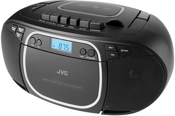 Radio JVC RC-E451B, e zezë