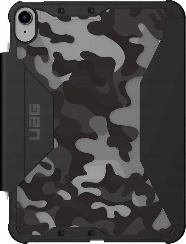 Mbulesë tablet UAG Plyo për iPad 10.9" 2022, mbrojtëse kompozite, me qëndrim, midnight camo