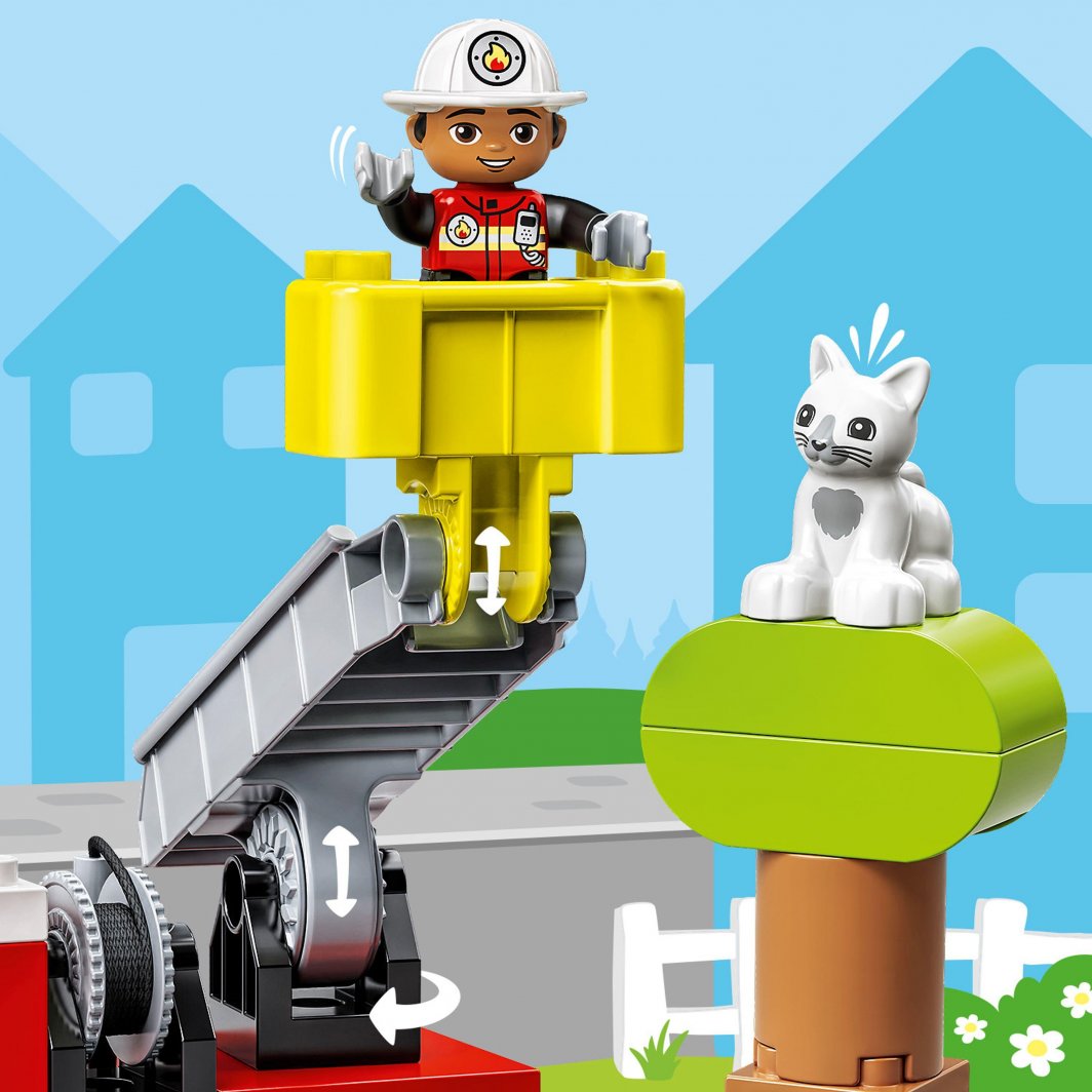Set LEGO DUPLO® 10969 Fire truck, 21 pjesë