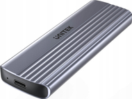Kuti eksternale SSD UNITEK S1241B01, M.2 NVMe, USB C 10Gbps, gri