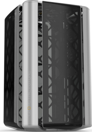 Kuti kompjuteri Geometric Future M2 The ARK, MATX Mini ITX, xham gri