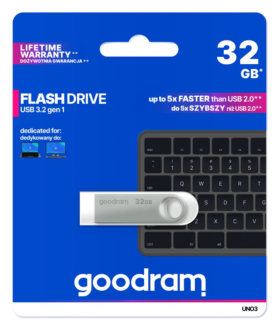 USB Goodram, 32 GB, USB Type-A