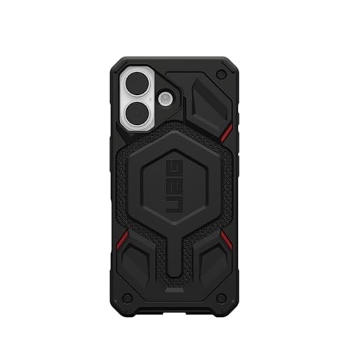 Mbulesë telefoni UAG Monarch Pro për iPhone 17, kompatibile me MagSafe, Kevlar, e zezë