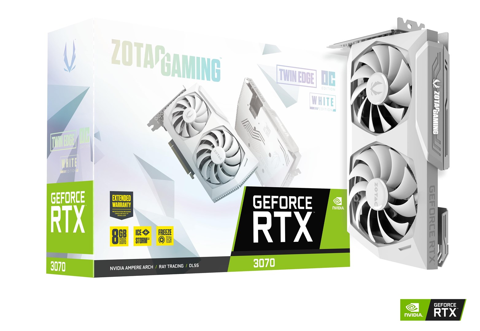 Kartë grafike Zotac Gaming NVIDIA GeForce RTX 3070, OC, 8 GB GDDR6
