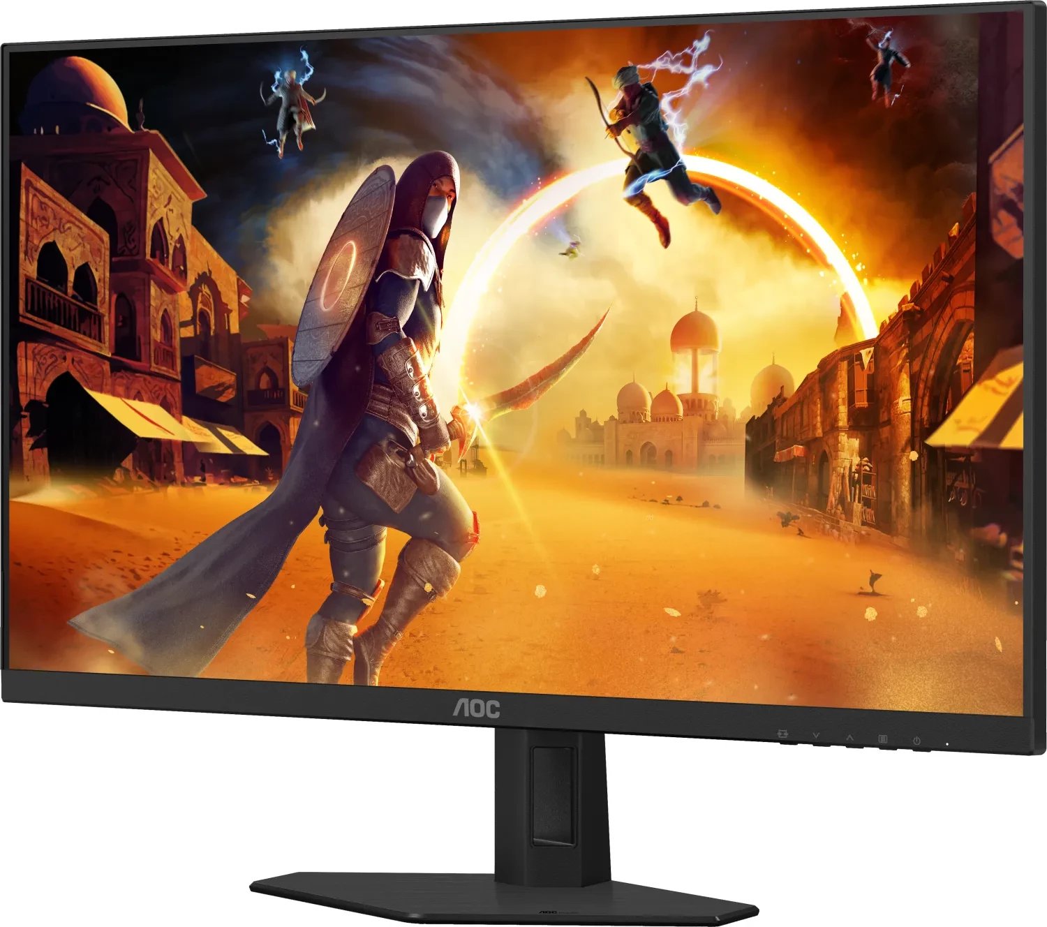 Monitor gaming AOC G4 25G4SRE, 24.5", Full HD, i zi me të kuqe