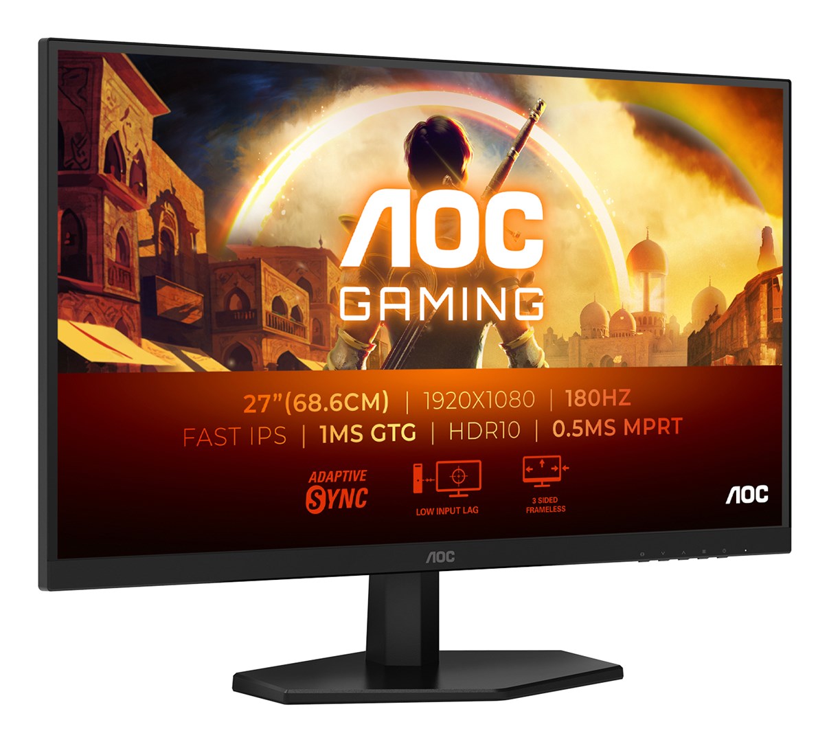 Monitor gaming AOC G4 27G42E, 27", Full HD, 180Hz, i zi