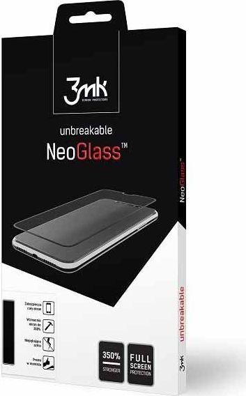 Xham mbrojtës për celular 3MK NeoGlass për Xiaomi Mi 9T, i zi