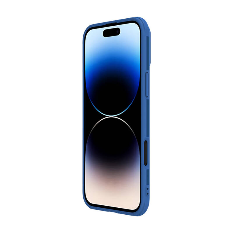 Mbrojtëse telefoni Nillkin CamShield Pro për iPhone 16 Pro Max, mbrojtje kamere, blu