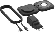 Stacion karikimi wireless Belkin BoostCharge Pro 2 in 1, MagSafe 15W, me adapter AC, i bardhë