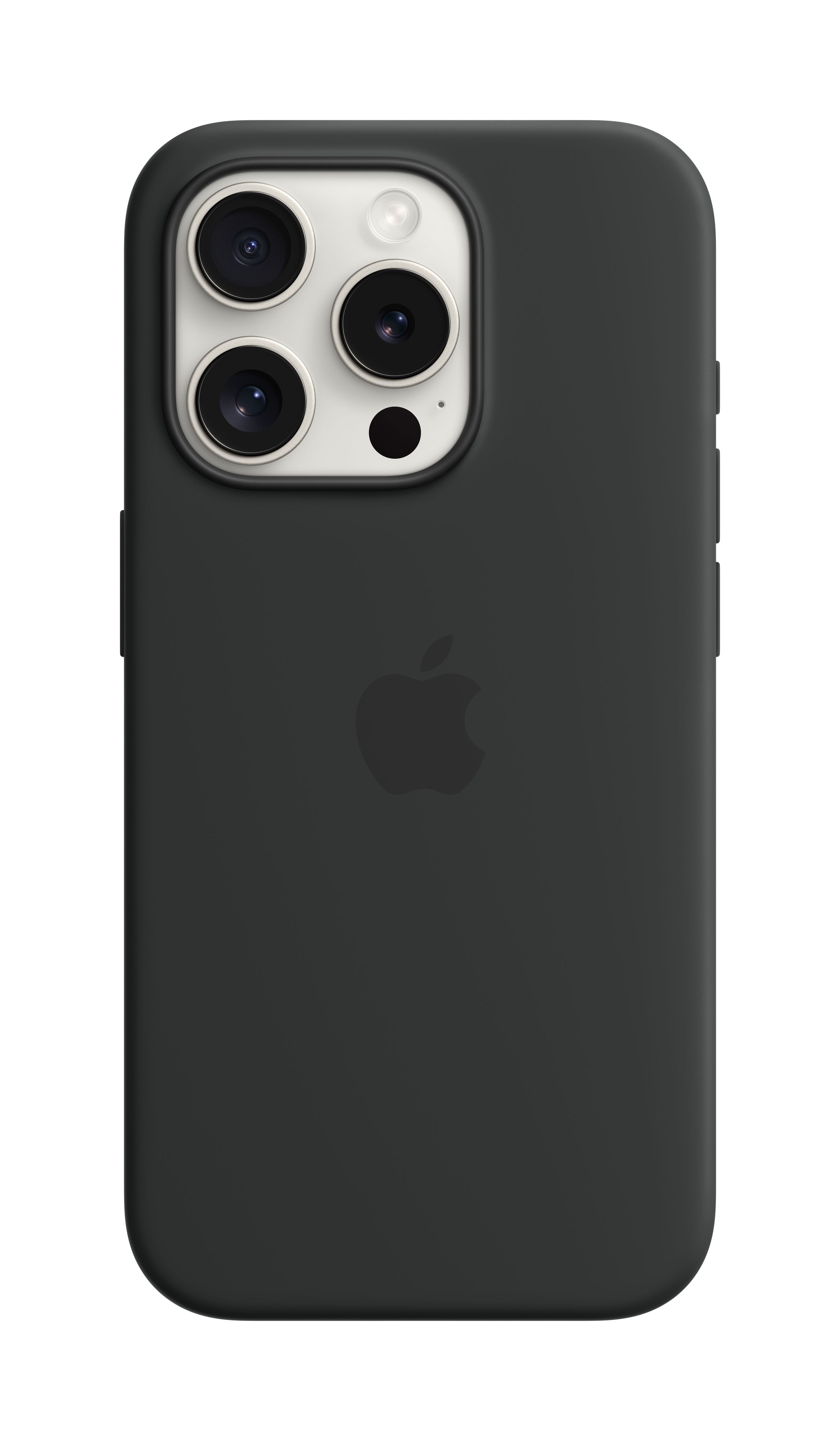 Apple iPhone 15 Pro Silicone Case me MagSafe, Black