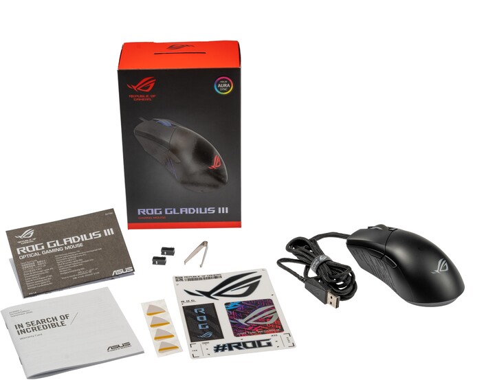 Maus ASUS ROG Gladius III, i zi