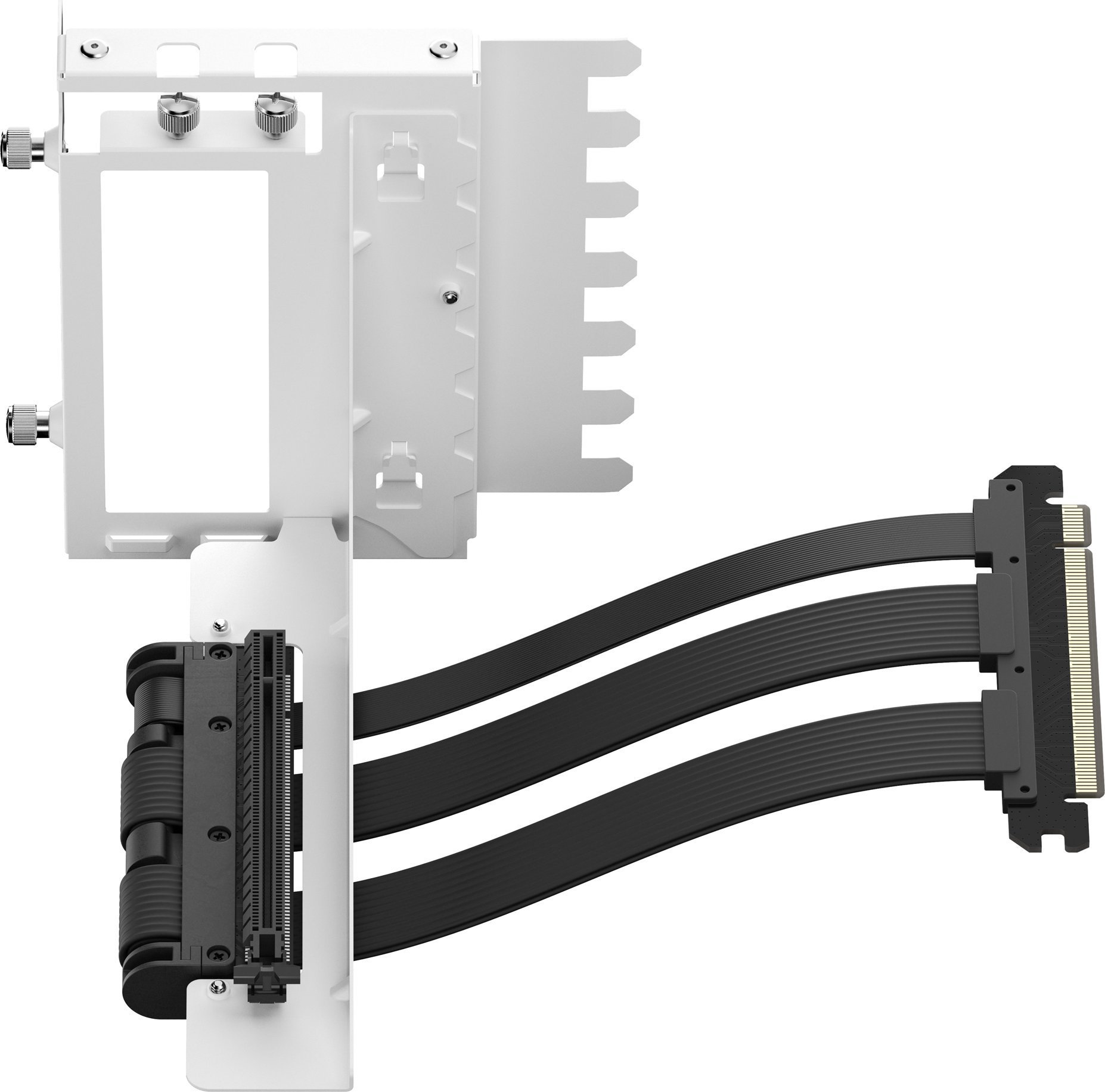 Комплет рајзер за графичка Fractal Design Flex 2, PCIe 4.0 x16, до 4 слота, црн