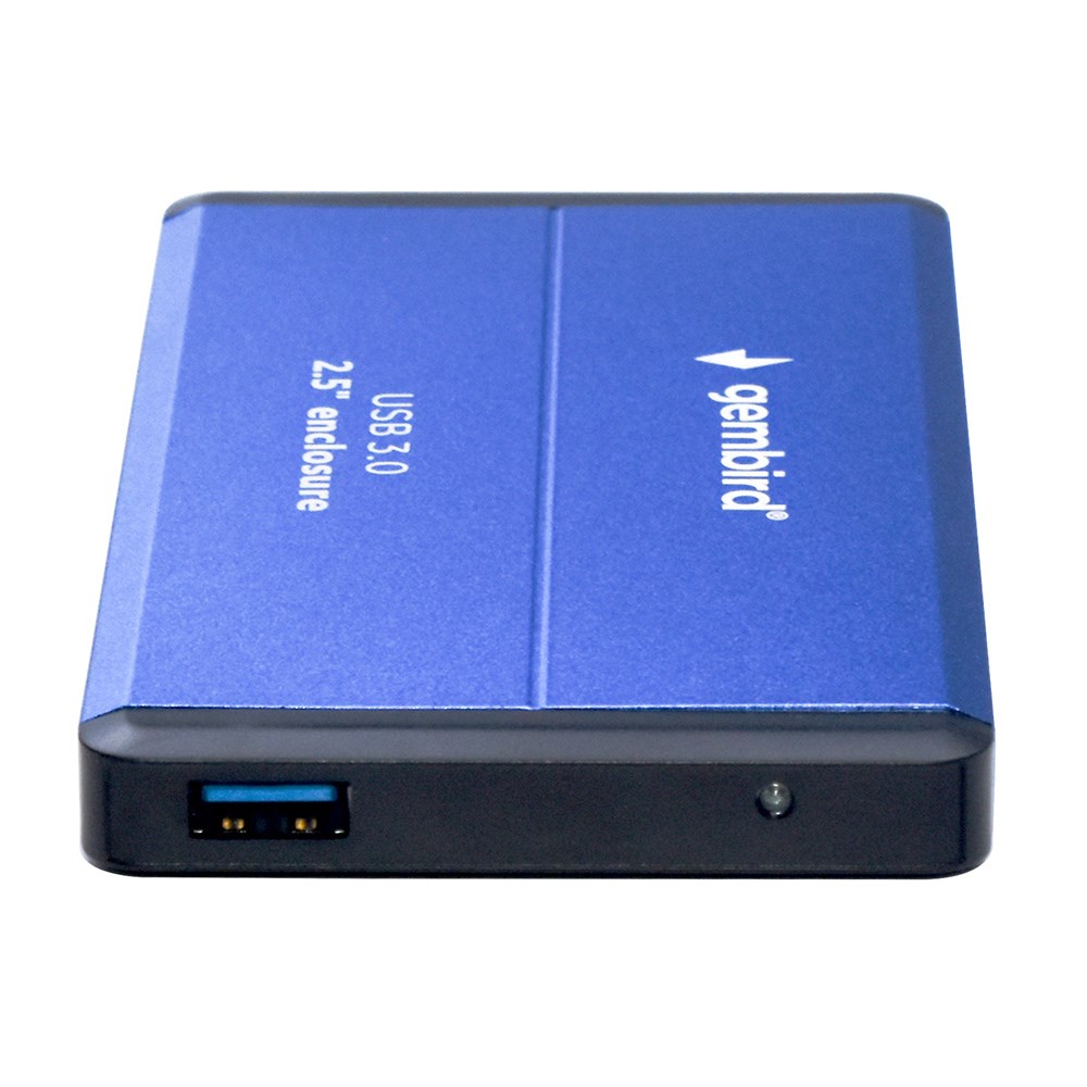 Kuti eksternale Gembird EE2-U3S-2-B, 2.5" SATA, USB 3.0, blu